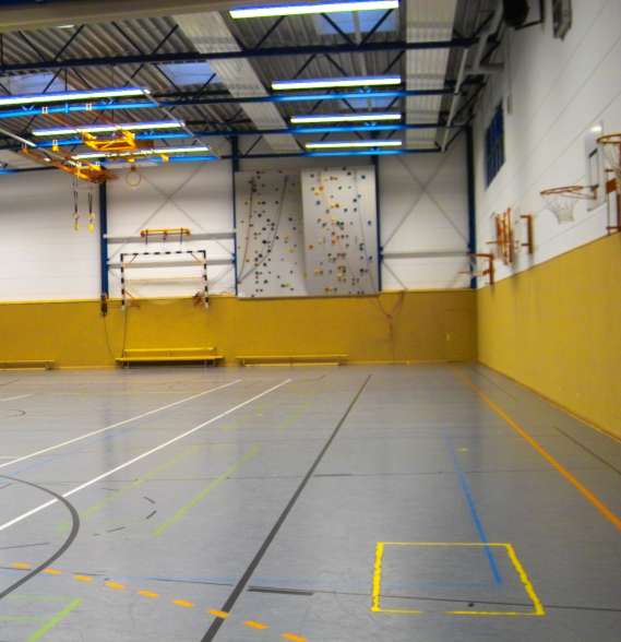 Double beam sprung floor - Peter Breuer Gymnasium Zwickau